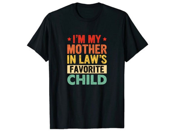 Mother in Law Favorite Family T-Shirt
