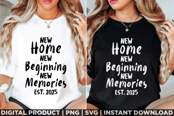 New Home New Beginning Tee: A Versatile T-Shirt Design