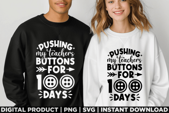 Pushing My Teachers Buttons: A Versatile T-Shirt Design