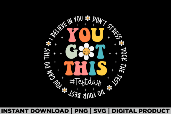 Test Day Teacher Design: Perfect for T-Shirts & Graphics