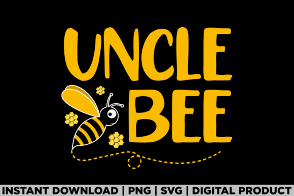Uncle Bee Family Matching Beekeeping T-Shirt Designs